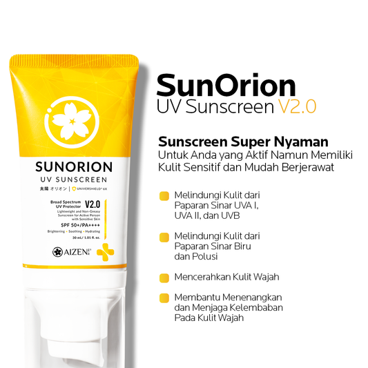 Aizen SunOrion UV Sunscreen V2.0