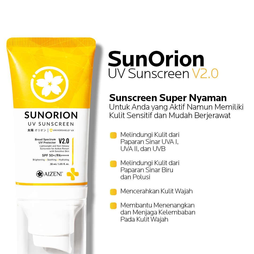 Aizen SunOrion UV Sunscreen V2.0