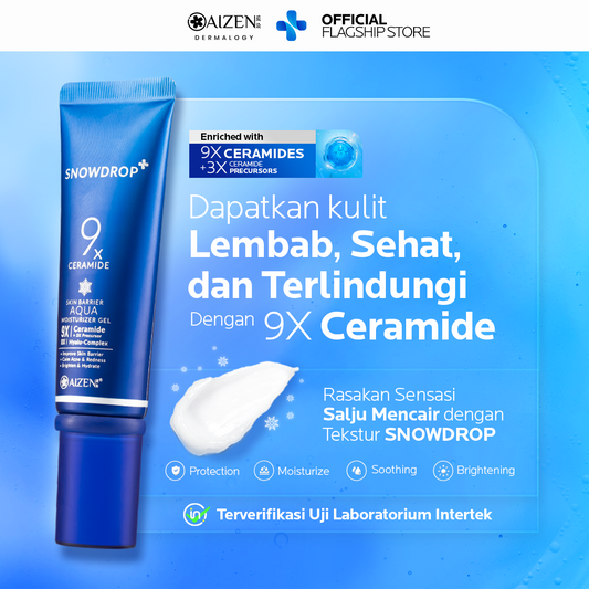 Aizen SNOWDROP 9X Ceramide Skin Barrier Aqua Moisturizer Gel